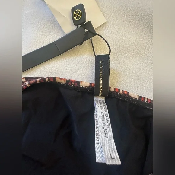 VIX Paula Hermanny BTM Bikini woman’s Geometric Sexy Multicolor Size Large NWT - Picture 9 of 10